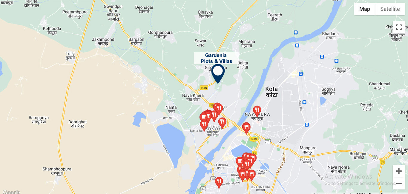 Restaurants Map