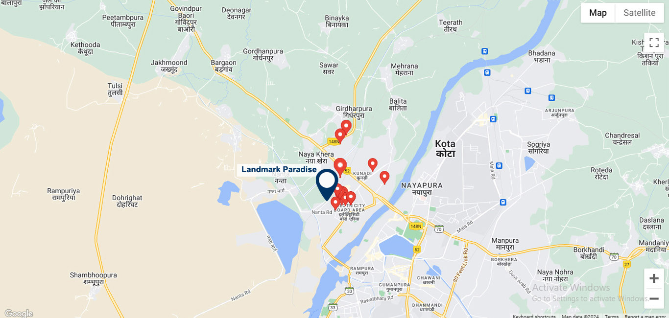 Coaching Institutes Map