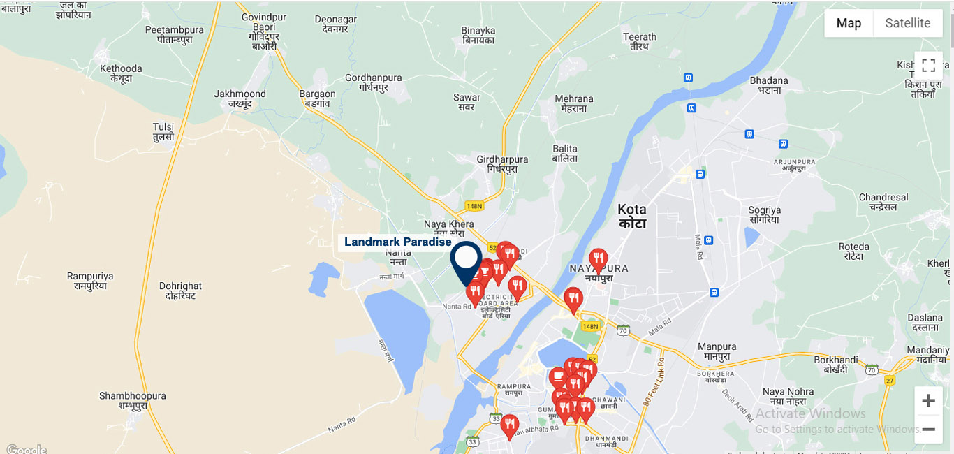 Restaurants Map